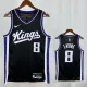 23/24 KINGS LAVINT # 8 Black Away  Top Quality Hot Pressing  Retro NBA Jersey