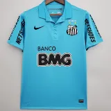 2012/2013 Santos FC Blue Retro Soccer Jersey