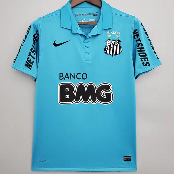 2012/2013 Santos FC Blue Retro Soccer Jersey