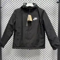2024 New NK Black Velvet Windbreaker F2（加绒、连帽）