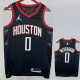 23/24 Rockets WESTBROOK #0 Black Top Quality Hot Pressing NBA Jersey (Trapeze Edition)飞人版