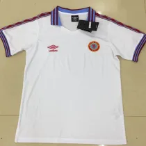 1980 Aston Villa White Retro Soccer Jersey