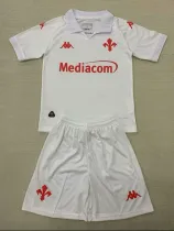 24/25  Fiorentina Away Kids  Soccer Jersey