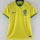 22/23 Brazil Home World Cup Women Soccer Jersey (女)