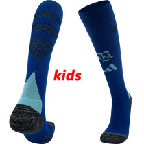 2024 Argentina Away  Blue Kids socks（儿童）