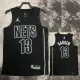 22/23 NETS HARDEN #13 Black Top Quality Hot Pressing NBA Jersey (Trapeze Edition)