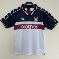 1997/1998 Man City Away Retro Soccer Jersey