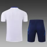 24/25  Italy White Training Short Suit