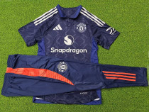 24/25 Man Utd Away Player Version Suit Soccer Jersey