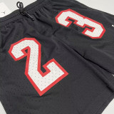 24/25 New JOR (N23)Black Quarter shorts(带23号）
