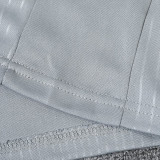 24/25 ATM Grey Kids Half Pull Tracksuit  (童装、半拉链)