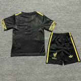 25/26  Mexico Black Gold Cup Kids Soccer Jersey