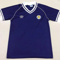 1982 Scotland Home Retro Soccer Jersey
