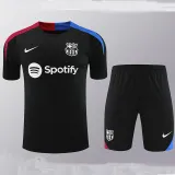24/25 BAR Black Training Short Suit