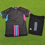 24/25  Algeria Black Player Version  Kids Soccer Jersey(A31)球员