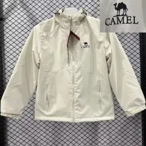 2024 New CAMEL White Velvet Windbreaker F6（加绒、连帽）