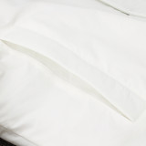 24/25  Napoli White Hooded Cotton Coat