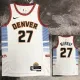 22/23 Nuggets MURRAY #27 White City Edition Top Quality Hot Pressing NBA Jersey
