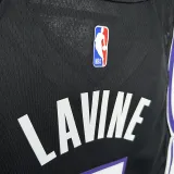 23/24 KINGS LAVINT # 8 Black Away  Top Quality Hot Pressing  Retro NBA Jersey