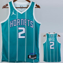 22/23 HORNETS BALL #2 Green Away Top Quality Hot Pressing NBA Jersey