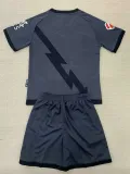 24/25 Rayo Vallecano Third  Kids Soccer Jersey