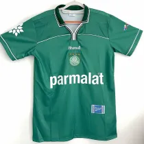 1999 Palmeiras Home Retro Soccer Jersey (背上带字)