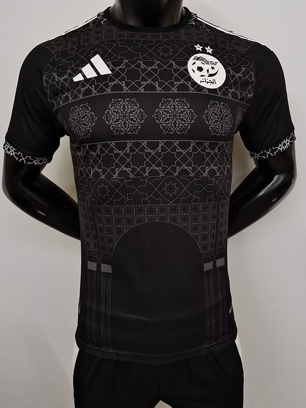 24/25 Algeria Black Printed Special Edition  Player Version Soccer Jersey A33