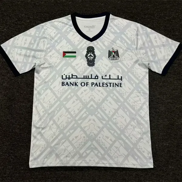 24/25 Palestine White Special Edition Fans Soccer Jersey