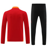 24/25 AD Red Half Zipper Sportswear # 801红色(半拉链)
