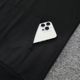 24/25  BAR Black Hooded  Tracksuit(白色胸花）