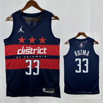 24/25 Wizards KUZMA # 33 Fying EdiationTop Quality Hot Pressing NBA Jersey 飞人