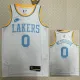 22/23 LAKERS WESTBROOK #0 White Top Quality Hot Pressing NBA Jersey (Retro Logo)