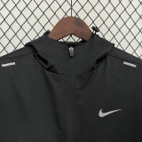 2024 New NK Black Windbreaker（连帽、背下小字）