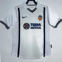 2000/2001 Valencia Home Retro Soccer Jersey