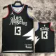 22/23 Clippers GEORGE #13 Black Top Quality Hot Pressing NBA Jersey (Trapeze Edition)