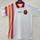 1994 Spain Away White Retro Soccer Jersey