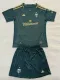 25/26 Portland Timbers Home Kids Soccer Jersey(带章）
