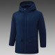 24/25 G263 Royal Blue Hooded Cotton Coat 宝蓝