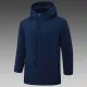 24/25 G263 Royal Blue Hooded Cotton Coat 宝蓝