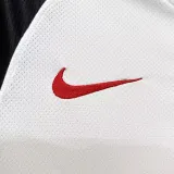 2010/2011 Man Utd Away White Retro Soccer Jersey (欧冠版、胸前字)
