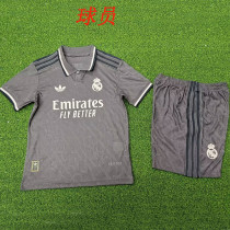 24/25 RMA Third Kids  Player Version Soccer Jersey