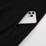 24/25 Man Utd Black Retro Edition Hooded  Tracksuit(袖红白相间）