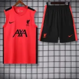 24/25 LIV Red Tank top and shorts suit