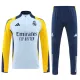 24/25 RMA Light Blue  Player Version Half Pull Tracksuit  (球员版浅蓝、半拉链)