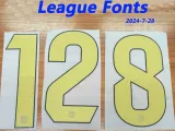 24/25 BAR Home Kids Soccer Jersey(大胸花）