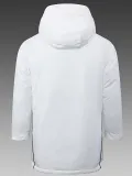 24/25 G228 White Hooded Cotton Coat