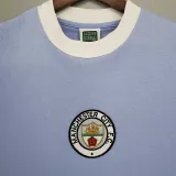 1972 Man City Home Retro Soccer Jersey