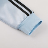 24/25 JUV Grey White Jacket Tracksuit(03)