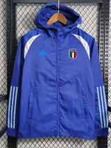 23/24 Italy Blue Windbreaker