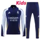 24/25 RMA Sapphire Blue  Kids  Half Pull Tracksuit  (童装、半拉链)